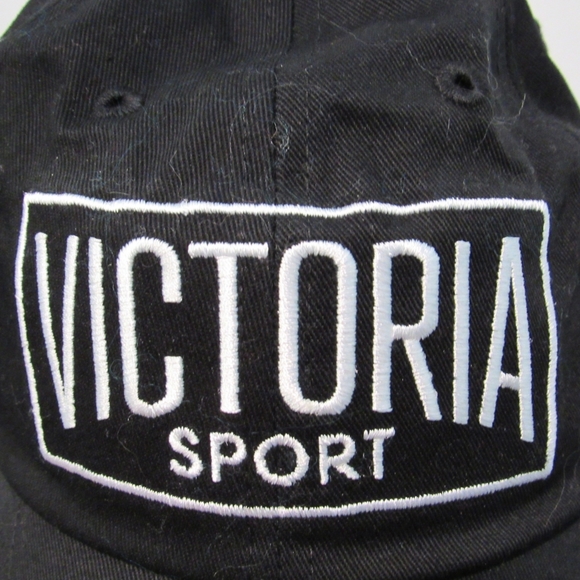 Victoria's Secret Sport, NWT, Black & White, Embroidered, Baseball Style Hat - Picture 4 of 10